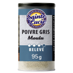 Poivre gris moulu sainte lucie - le pot de 95 g