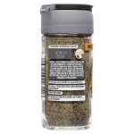 Poivre noir moulu force 8 ducros - le flacon de 38 g