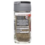 Poivre noir moulu fort ducros - le flacon de 35g Poivre noir moulu fort ducros - le flacon de 35g