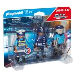 Police equipe de policiers - city action - 70669 playmobil - la boîte Police equipe de policiers - city action - 70669 playmobil - la boîte
