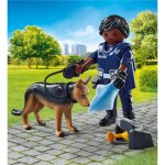 Policier chien recherche - 71162 playmobil - la boîte Policier chien recherche - 71162 playmobil - la boîte