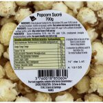 Pop corn sucr movies pop - le seau de 700g