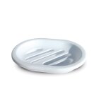 Porte savon blanc arvix - le porte savon