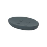 Porte savon en r�sine gris anthracite arvix - le porte savon
