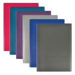 Porte - vue crossline - 21 x 29, 7 cm - 120 vues oxford - le porte - vue en coloris alatoire