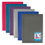 Porte - vue crossline - 21 x 29, 7 cm - 200 vues oxford - le porte - vue en coloris al�atoire