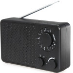 Poste de radio - radio1 - noir poss
