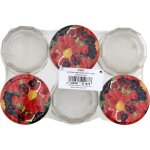Pots  confiture 340 ml et couvercle - les 6 pots