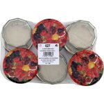 Pots  confiture 385 ml et couvercle - les 6 pots