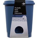 Poubelle bleue 20, 5x22cm carrefour home - la poubelle