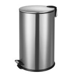 Poubelle inox 12l carrefour home - l'unit