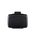 Poubelle  pdale 50l - aspect mtal - 02162 curver - la poubelle de 50l