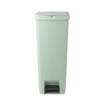 Poubelle  pdale stepup 40 l vert barbantia - l'unit