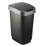 Poubelle twist noir / anthracite 25l rotho / sundis - l'unit�
