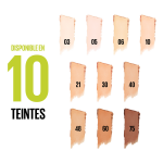 Poudre bronzante compact haute couvrance mat teinte (03) superstay maybelline new york - la palette Poudre bronzante compact haute couvrance mat teinte (03) superstay maybelline new york - la palette