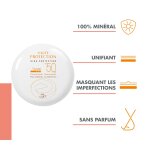 Poudre teinte compact dor spf 50 eau thermale avene - la boite de 10g