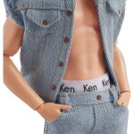 Poup�e barbie ken tenue en jean - le film mattel - la poup�e