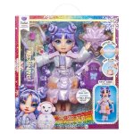 Poupe winter wonderland violet 27cm rainbow high - la boite