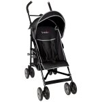 Poussette canne gris / noir trottine 55 - la poussette canne