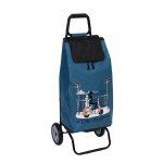 Poussette de march fantaisie 2 roues 55l domo - la poussette de march