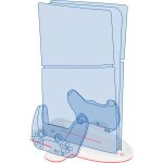 Powerstation pour playstation 5 slim konix