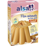Pr�paration flan entremets caramel alsa - la boite de 180g