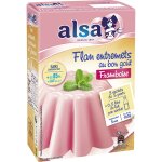 Pr�paration flan entremets framboise alsa - la boite de 150g