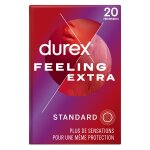Préservatifs feeling extra fins et extra lubrifés pour plus de sensations durex - la boite de 20 préservatifss ... Préservatifs feeling extra fins et extra lubrifés pour plus de sensations durex - la boite de 20 préservatifss ...