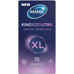 Préservatif king size ultra fin et grande taille manix - la boite de 10 préservatifs Préservatif king size ultra fin et grande taille manix - la boite de 10 préservatifs