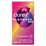 Prservatifs pleasure me perls et nervurs extra lubrifis stimulants durex - la boite de 12 prservatifss ...