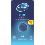 Préservatif pure easy fit protection & confort manix - la boite de 24 préservatif Préservatif pure easy fit protection & confort manix - la boite de 24 préservatif