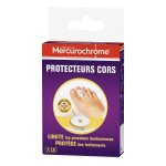 Protecteurs cors mercurochrome - la boîte de 18 unités Protecteurs cors mercurochrome - la boîte de 18 unités