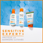Cr�me solaire corps spf 50 + hypoallerg�nique peau sensible sensitive expert garnier - le spray de 150ml ...