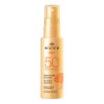 Crme solaire spray corps et visage spf 50 bronzage sublim nuxe - le flacon de 50ml