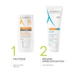 Crme solaire stick zones sensibles trs haute protection spf 50 + rsistant  l'eau aderma - le stick ...