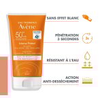 Crème solaire peau sensible et intolérante très haute protection spf 50 + eau thermale avene - le tube ... Crème solaire peau sensible et intolérante très haute protection spf 50 + eau thermale avene - le tube ...