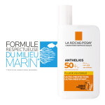 Crème solaire fluide visage spf 50 + peaux sensibles invisible la roche - posay - le flacon de 50ml Crème solaire fluide visage spf 50 + peaux sensibles invisible la roche - posay - le flacon de 50ml