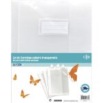 Protge - cahier 24 x 32 cm - translucide carrefour - le lot de 3 protge - cahiers