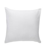 Taie d'oreiller molleton coton bio 65x65 cm tex bio - le protge oreiller