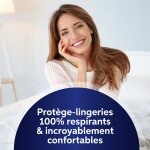 Protge - slips normal confort flexiform multi - formes 100% respirant sans parfum vania - la bote de ...