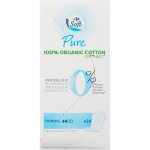 Protège - slips voile douceur pure 100% coton organique normal carrefour soft - la boite de 24 Protège - slips voile douceur pure 100% coton organique normal carrefour soft - la boite de 24