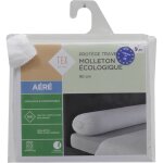 Protge traversin molleton coton bio 140 cm tex bio - le protge traversin