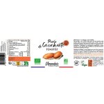 Pte  tartiner pure de cacahute toaste bio l'amandaie - le pot de 630g