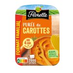 Pure de carotte format familial florette - la barquette de 700g