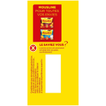 Pure crme & noix de muscade mousline - les 4 sachets de 31, 25 g