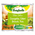 Pure dlice aux courgettes, cleri, brocolis et pois bonduelle - le sachet de 780g