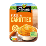 Pure frache de carottes florette - les 2 barquettes de 200g