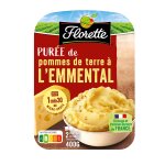 Pure frache de pommes de terre  l'emmental florette - les 2 barquettes de 200g
