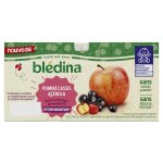 Compotes bébé dès 6 mois pomme cassis acérola bledina - les 4 pots de 100g Compotes bébé dès 6 mois pomme cassis acérola bledina - les 4 pots de 100g