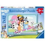 Puzzles 2 x 12 pices ravensburger - le puzzle coloris assortis